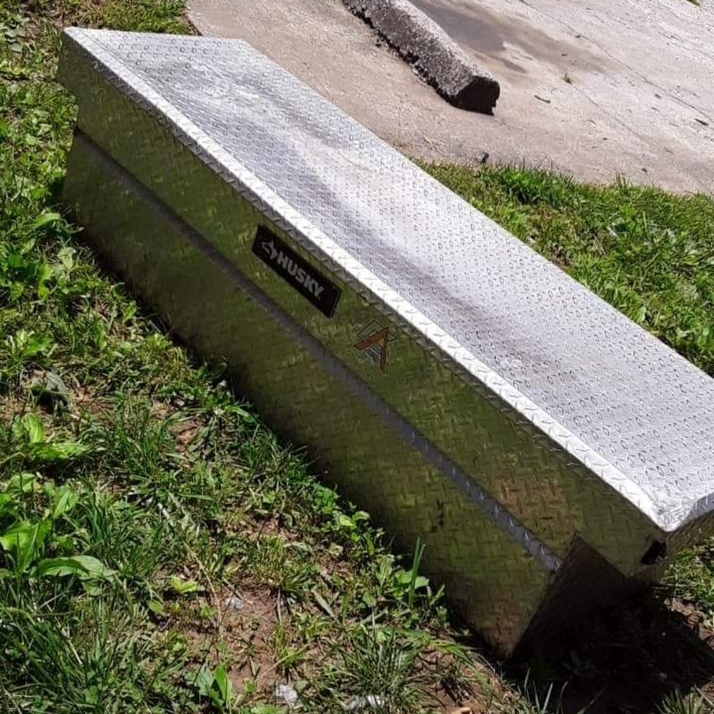 Husky full size bed toolbox